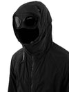 Men's Chrome-R Goggles Hooded Jacket Black - CP COMPANY - BALAAN 5