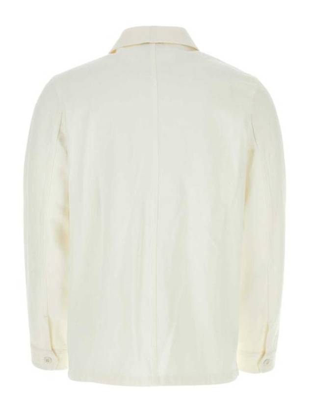 Connor Blouson Denim Jacket White - A.P.C. - BALAAN 3