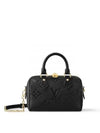 Speedy Bandouliere 20 Monogram Empreinte Strap Tote Bag Black - LOUIS VUITTON - BALAAN 2