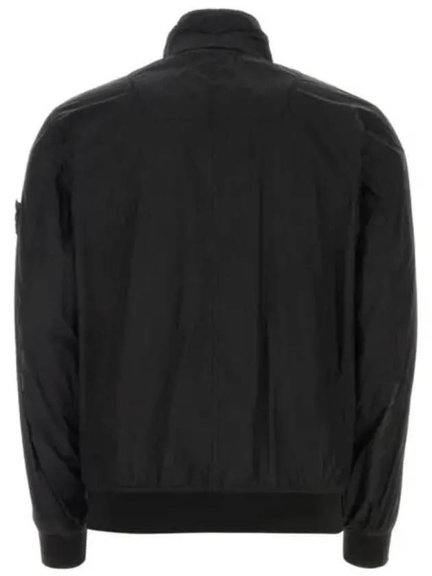 Garment Dyed Crinkle Reps R Nylon Jacket Black - STONE ISLAND - BALAAN 4