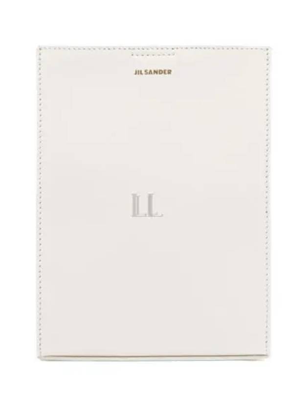 Tangle Smooth Leather Small Cross Bag White - JIL SANDER - BALAAN 2