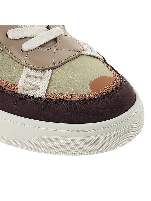 Logo Band Low-Top Sneakers Brown - VALENTINO - BALAAN 10