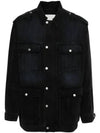 Taho Jumper Denim Jacket Faded Black - ISABEL MARANT - BALAAN 2