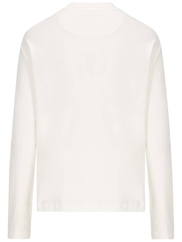 Women's Organic Cotton Long Sleeve T Shirt 3 Pack White - JIL SANDER - BALAAN 3