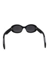 Eyewear Triomphe 01 Acetate Sunglasses Black - CELINE - BALAAN 7