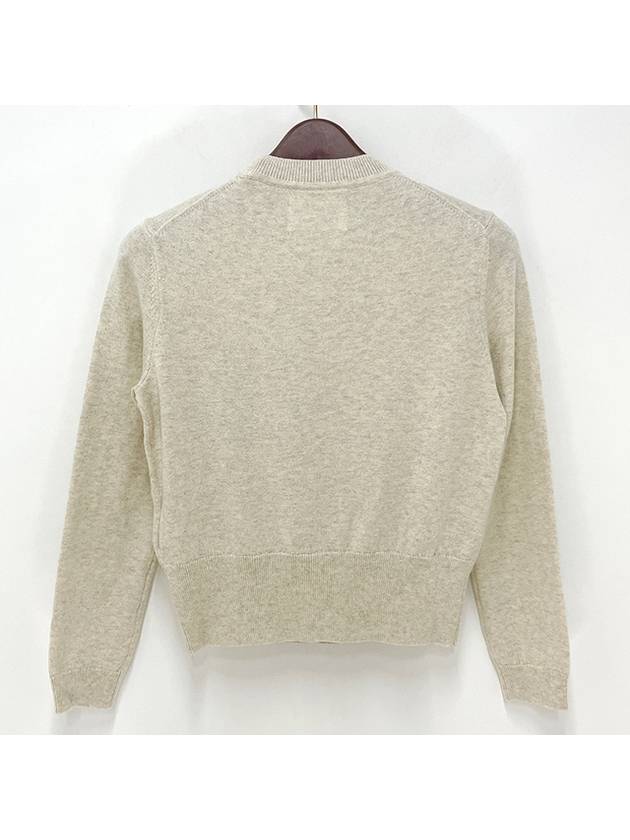 Newton Cotton Cardigan Light Grey - ISABEL MARANT ETOILE - BALAAN 3