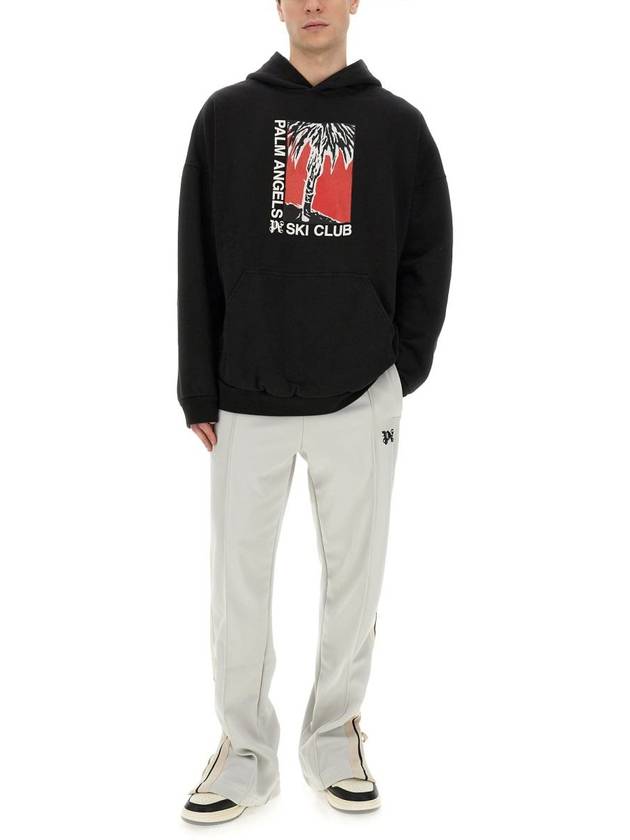 Palm Ski Club Cotton Hoodie PMBB126R24FLE0051001 - PALM ANGELS - BALAAN 3