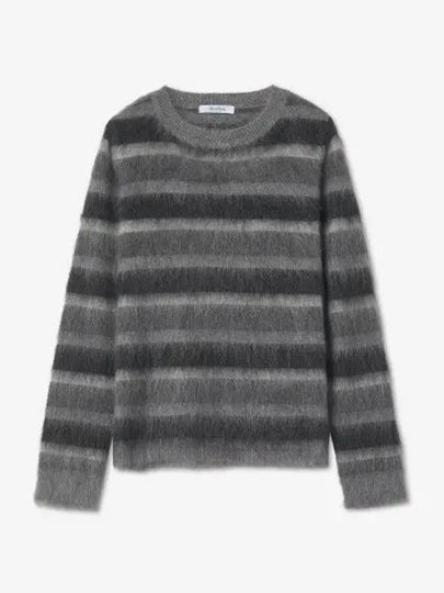 Women's Colonia Wool Mohair Knit Top Grey - MAX MARA - BALAAN 2