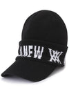 Official Logo Refit Knit Cap BK - ANEWGOLF - BALAAN 1