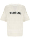 Crushed Knit Top Ivory - HELMUT LANG - BALAAN 3