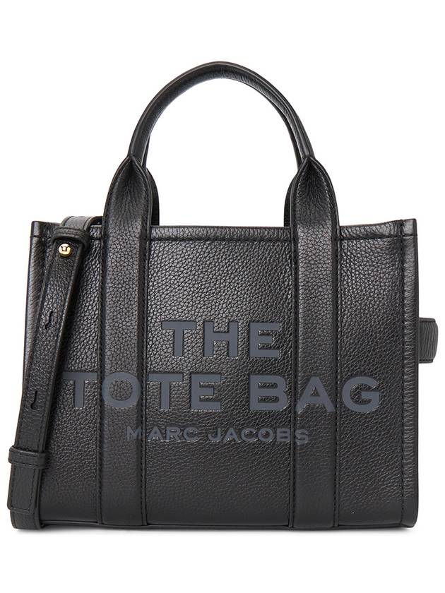 Small Leather Tote Bag Black - MARC JACOBS - BALAAN 2