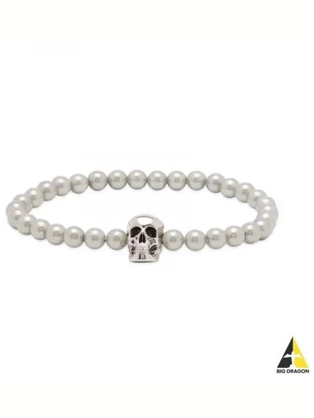 Men's Skull Bracelet Silver - ALEXANDER MCQUEEN - BALAAN 2