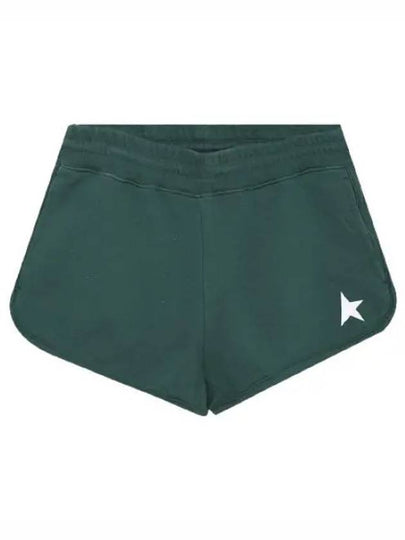 Star Collection White Star Green Diana Shorts Green - GOLDEN GOOSE - BALAAN 2