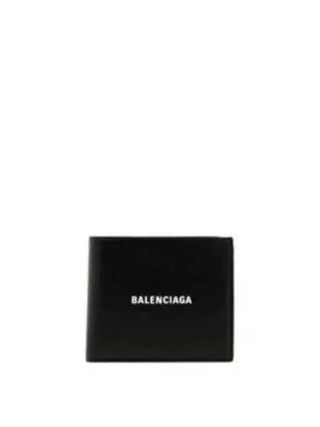 Logo Print Half Wallet Black - BALENCIAGA - BALAAN 2