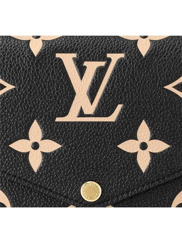 Felicie Pochette Shoulder Bag Black - LOUIS VUITTON - BALAAN 6