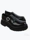 Round Toe Loafers Black - AMI - BALAAN 2