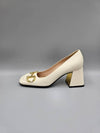 Women s Horsebit Middle Heel Pumps 643886 - GUCCI - BALAAN 4