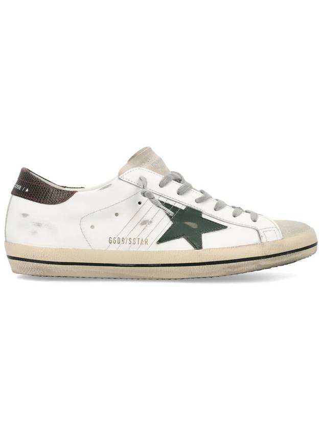 Superstar Brown Tab Low Top Sneakers White - GOLDEN GOOSE - BALAAN 2