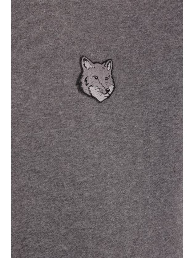 Bold Fox Head Patch Oversized Sweatshirtt Grey - MAISON KITSUNE - BALAAN 6