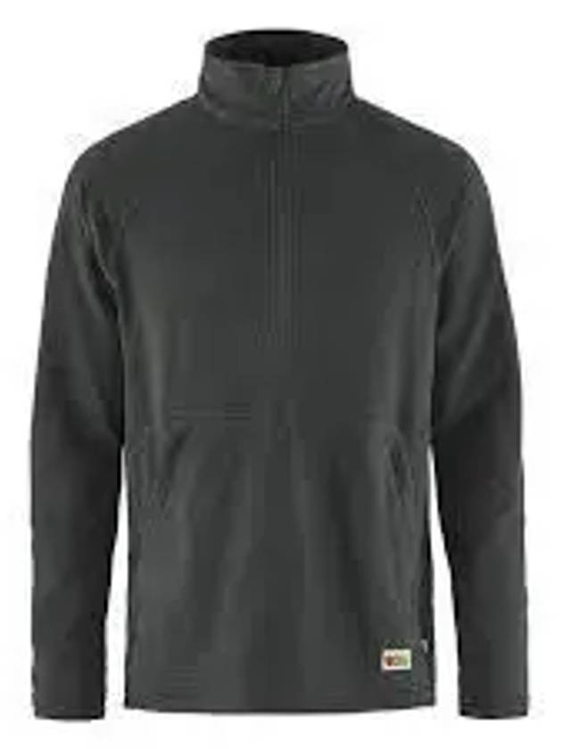 Men's Vardag Lite Fleece Dark Grey - FJALL RAVEN - BALAAN 2