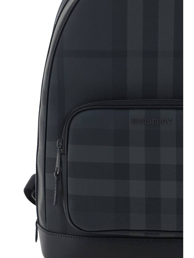 Rocco Backpack Charcoal - BURBERRY - BALAAN 5