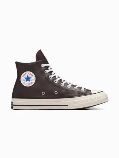 Chuck 70 Heritage Color Leather Coffee Nut A10154C - CONVERSE - BALAAN 2