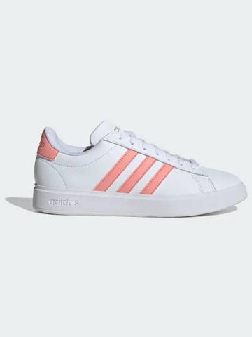 Grand Court Cloudform Lifestyle Comfort Women s Cloud White Semi Pink Spark Gold Metallic IG9239 693125 - ADIDAS - BALAAN 1