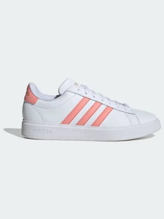 Grand Court Cloudform Lifestyle Comfort Women s Cloud White Semi Pink Spark Gold Metallic IG9239 693125 - ADIDAS - BALAAN 1