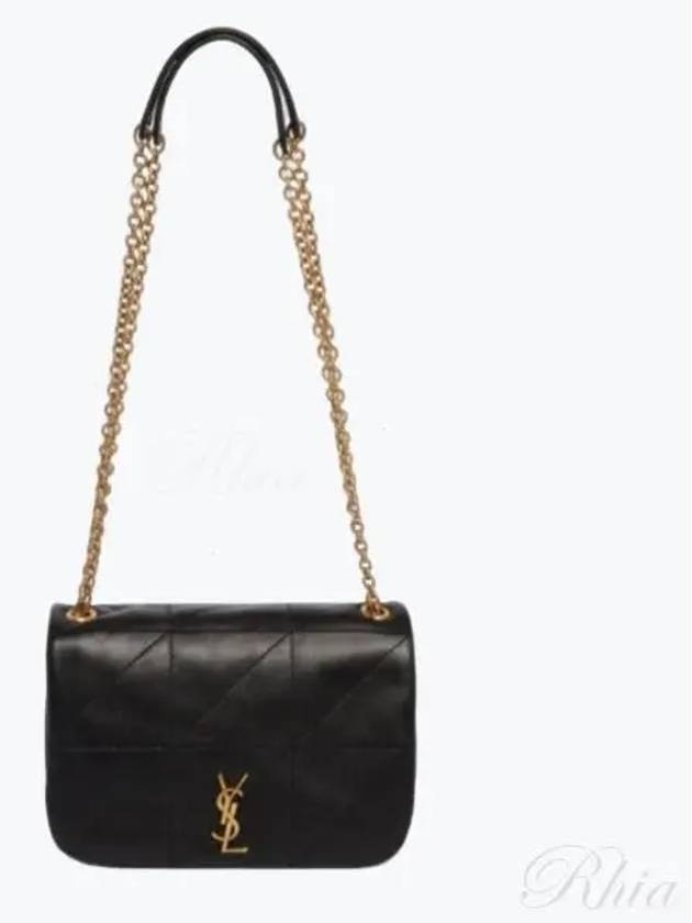 Jamie 4.3 Small Lambskin Shoulder Bag Black - SAINT LAURENT - BALAAN 2