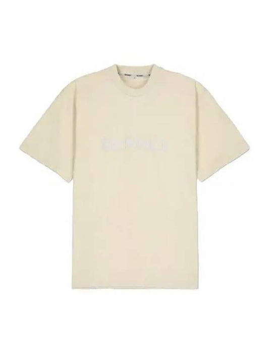 Classic logo print short sleeve t shirt light beige tee - SUNNEI - BALAAN 1