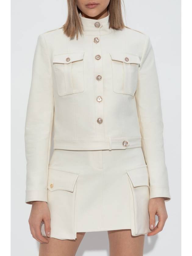 Tom Ford Jacket With Pockets, Women's, Cream - TOM FORD - BALAAN 3