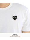 Comme des Garçons Black Wappen Men's Short Sleeve T-Shirt AZ T064 051 2 - COMME DES GARCONS PLAY - BALAAN 8