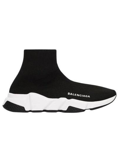 Speed Trainer  High Top Sneakers Black White - BALENCIAGA - BALAAN 2