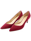 Women's Suede Pumps Red S5251 - STUART WEITZMAN - BALAAN 2