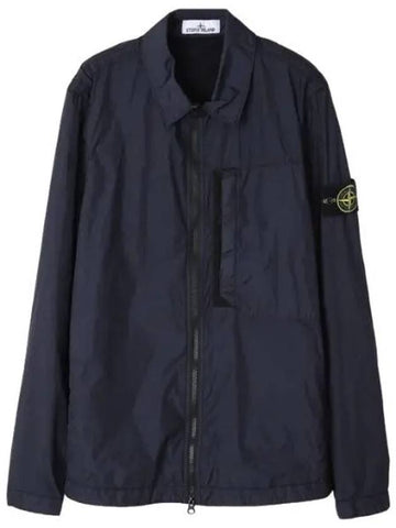 Crinkle Labs Recycled Nylon Overshirt Regular Fit Men s Jacket - STONE ISLAND - BALAAN 1