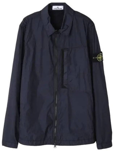 Crinkle Labs Recycled Nylon Overshirt Regular Fit - STONE ISLAND - BALAAN 1