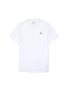 Men's Ultra Dry Short Sleeve T-Shirt White - LACOSTE - BALAAN 1