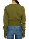 Bea Cropped Cardigan Sage Green - VIVIENNE WESTWOOD - BALAAN 5