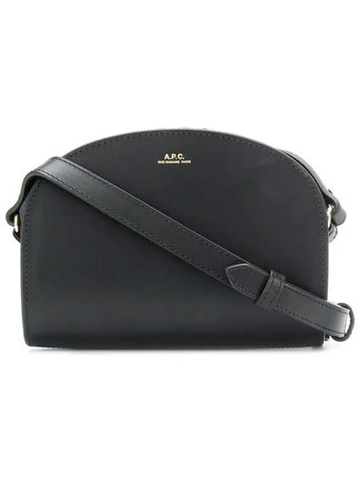 Demi Lune Mini Half Moon Cross Bag Black - A.P.C. - BALAAN 2