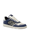 B27 Smooth Calfskin Low Top Sneakers Blue - DIOR - BALAAN 2