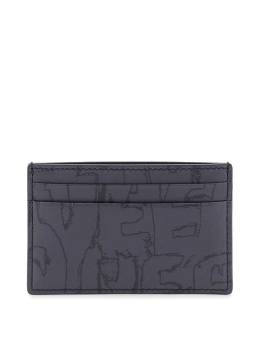 24 ss Graffiti Card Holder 736230 1AAQ4 1000 B0230971170 - ALEXANDER MCQUEEN - BALAAN 1