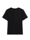 Fox Head Patch Regular Short Sleeve T-Shirt Black - MAISON KITSUNE - BALAAN 3