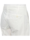 Nylon Tactel Cargo Bermuda Shorts White - TEN C - BALAAN 11