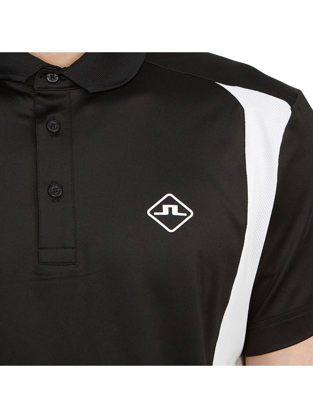 Golf wear men s collar short sleeve t shirt GMJT07565 9999 - J.LINDEBERG - BALAAN 9