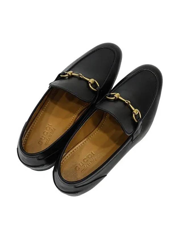 Jordaan Leather Loafers Black - GUCCI - BALAAN 6