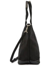 Canvass Cabas Tote Bag Black - VANESSA BRUNO - BALAAN 4