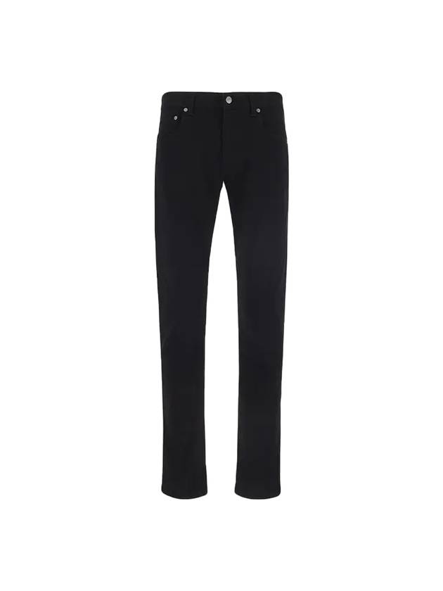 back pocket embroid logo slim jeans black - ALEXANDER MCQUEEN - BALAAN.