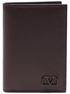 Men's V Logo Signature Half Wallet - VALENTINO - BALAAN 2