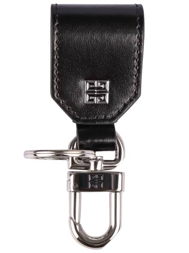 4G logo leather key holder black - GIVENCHY - BALAAN 2