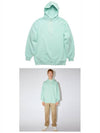 Studios Face Patch Hooded Top Light Blue - ACNE STUDIOS - BALAAN.